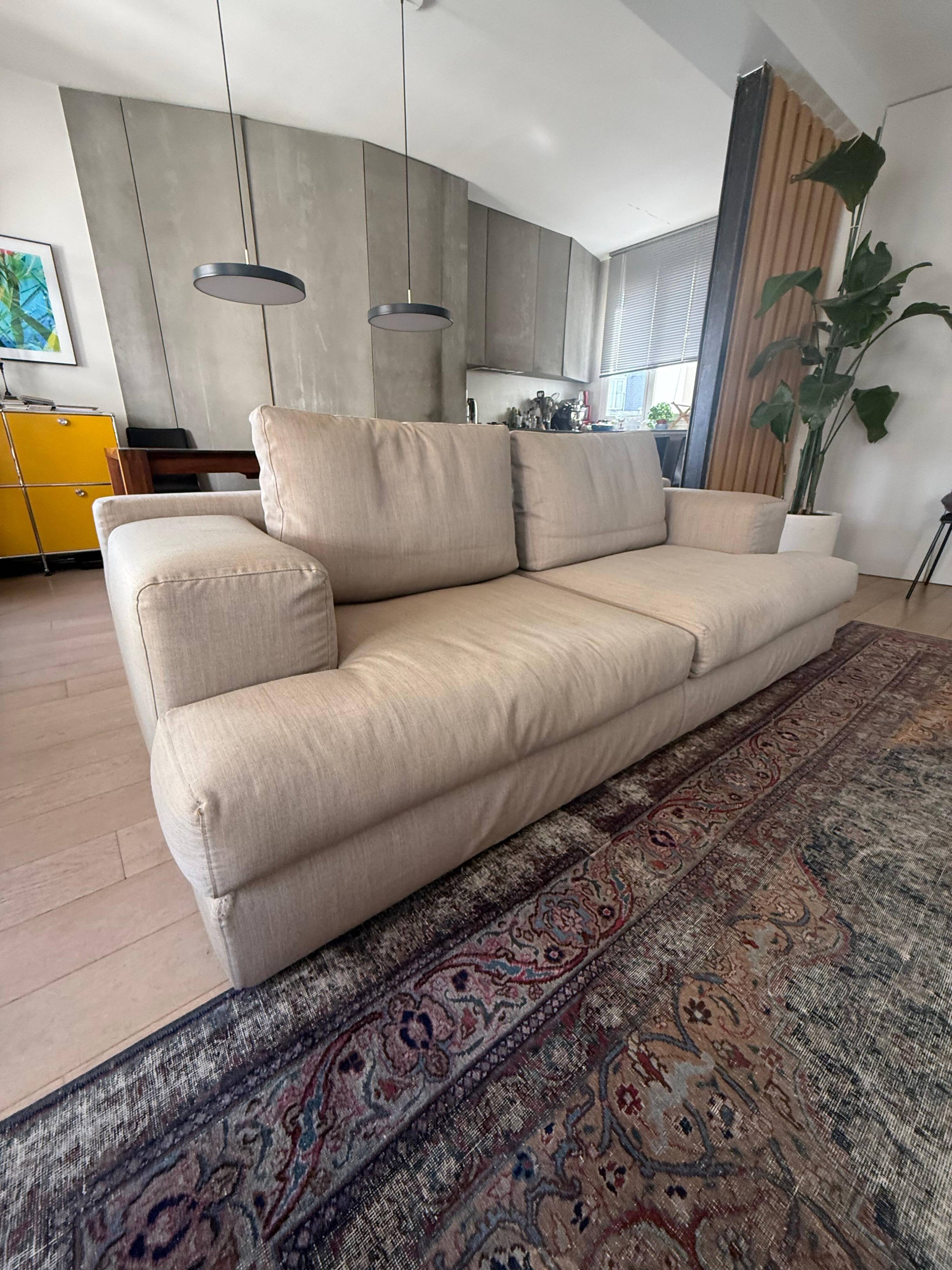 Miloe sofa by Piero Lissoni for Cassina