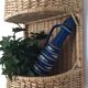 Rattan shelf, vintage storage