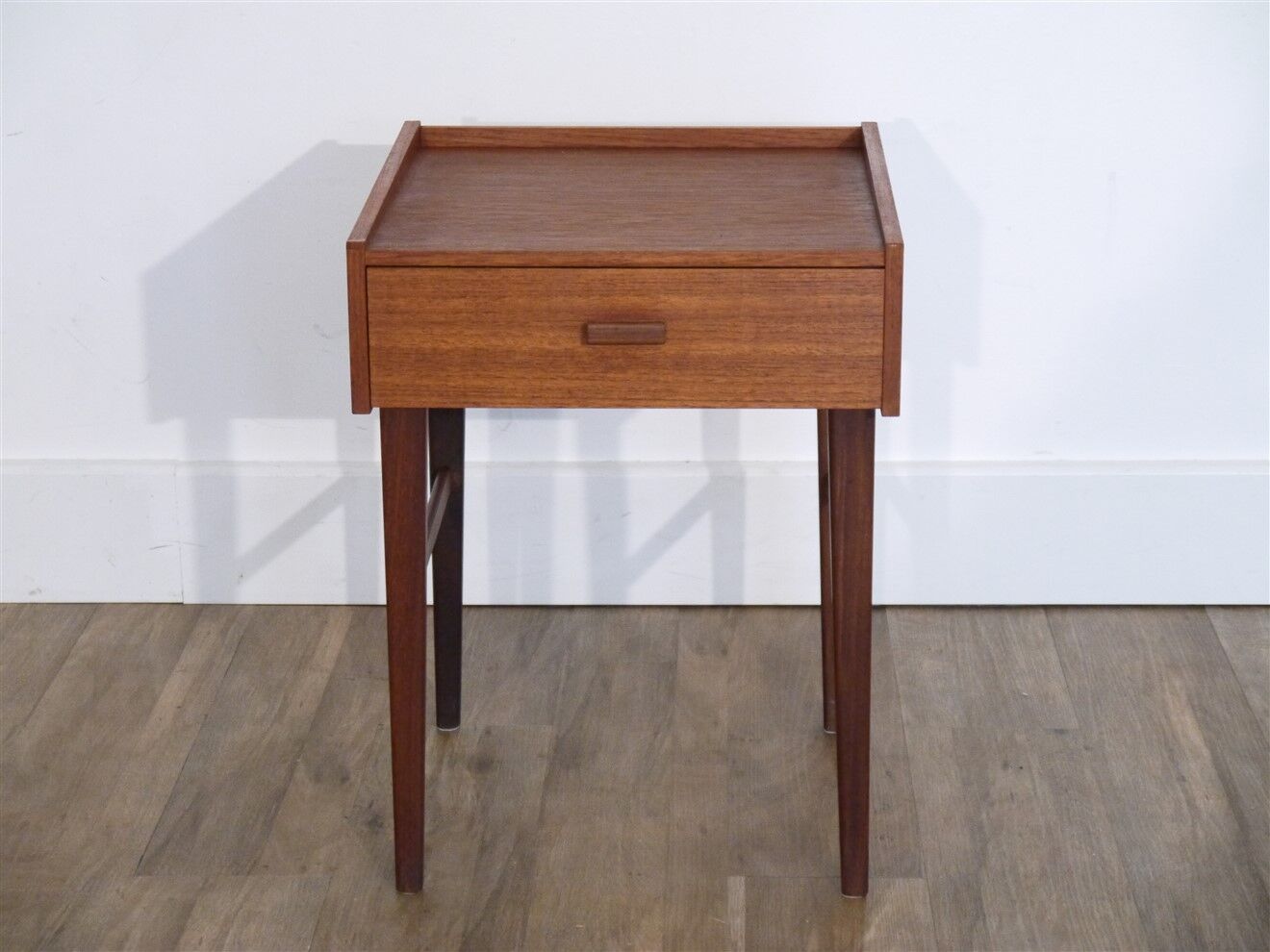 Vintage Scandinavian teak bedside 1960