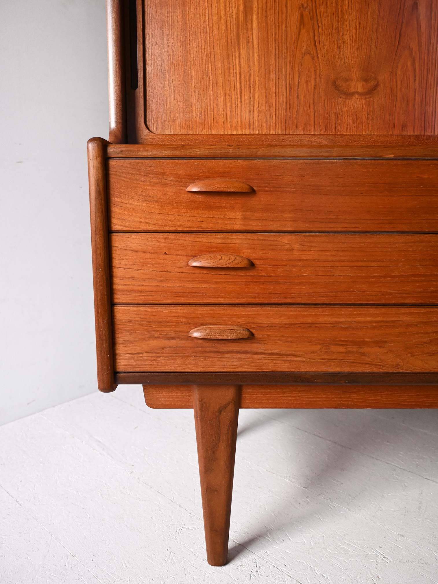 1960s Scandinavian Teak Sideboard Cabinet