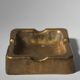 Cendrier en bronze brutalisme organique, années 1960