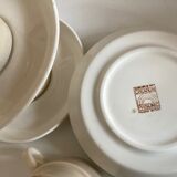Gien's Cups in Faience Creation Prisunic 1970