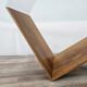 Valentino coffee table by Cattelan Italia in glass, wood, and travertine