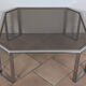 Table basse verre fumé