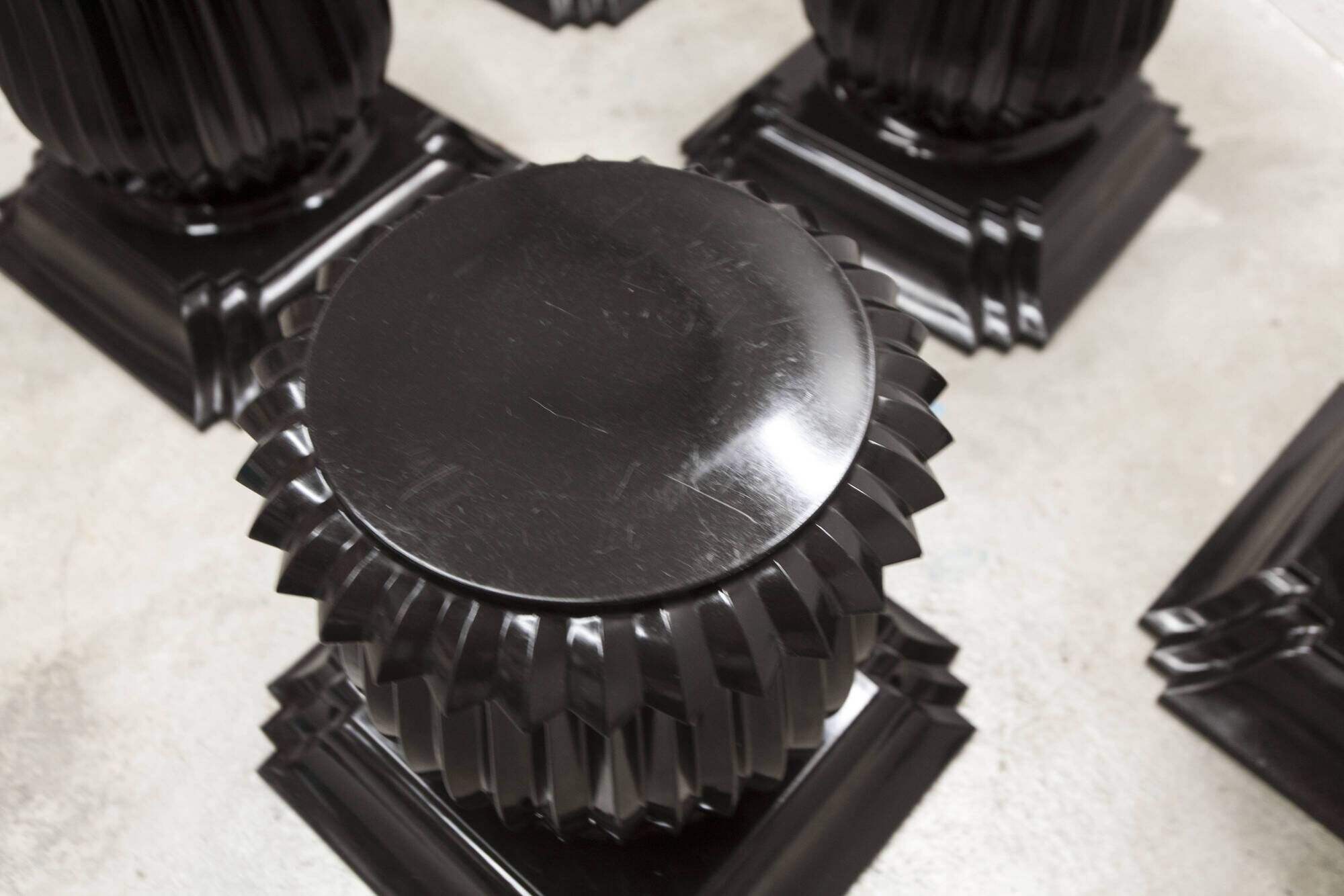 Capitello stool designed by Rajiv Saini for Moroso made in Italy 2010