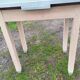 Table de cuisine en bois ancienne vintage