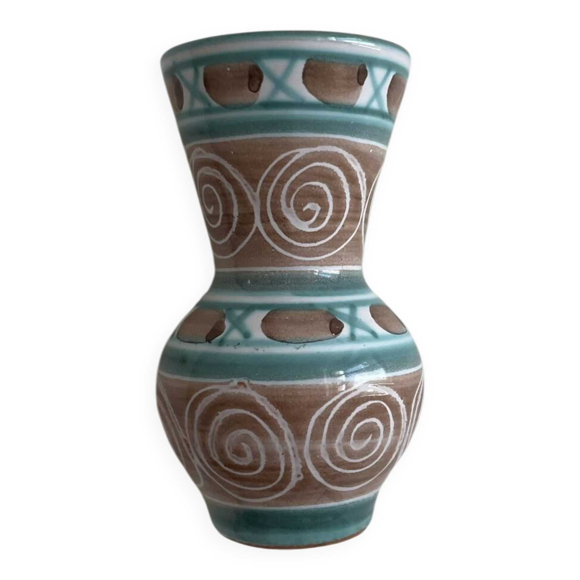 Robert Picault - Vase céramique émaillée - années 50 - Vallauris
