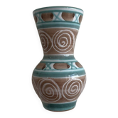 Robert Picault - Glazed ceramic vase - 1950s - Vallauris