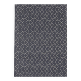 Tapis, style scandinave, design années 70, Cube Anthracite