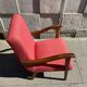 Armchair from the 1960s, Polish People's Republic, after complete renovation, wool.
