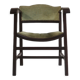 Art deco armchair in black and green ca.1930