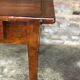 Dark walnut farmhouse table 1900s