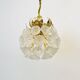 Floral Crystal Glass Chandelier by Ernst Palme