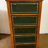 Notary furniture Louis Philippe style cherry wood