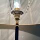 Vintage floor lamp, brass decorations, tripod legs circa 1960's
