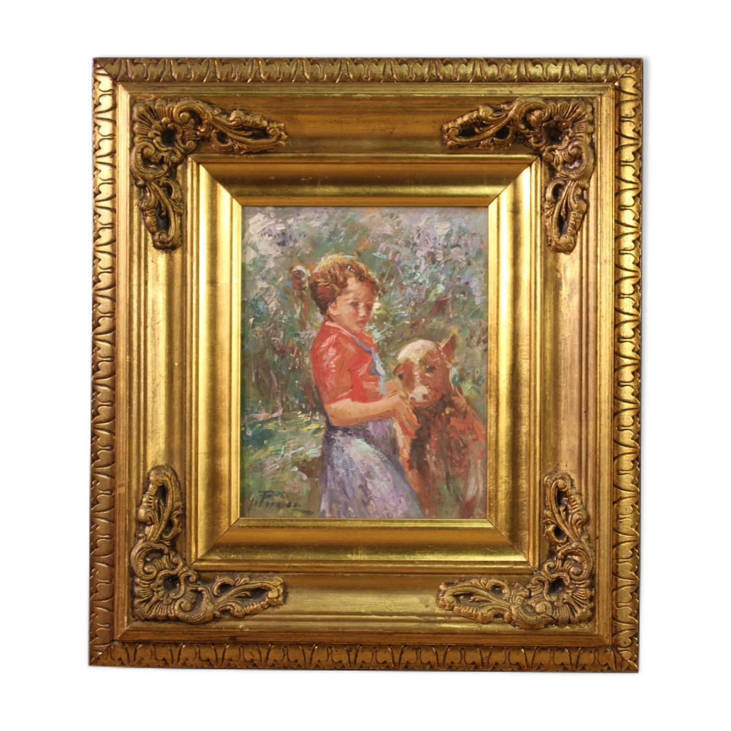 Signed painting from the 20th century