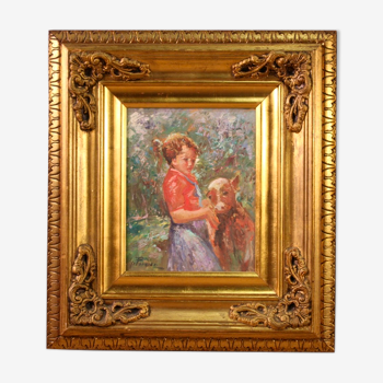 Signed painting from the 20th century