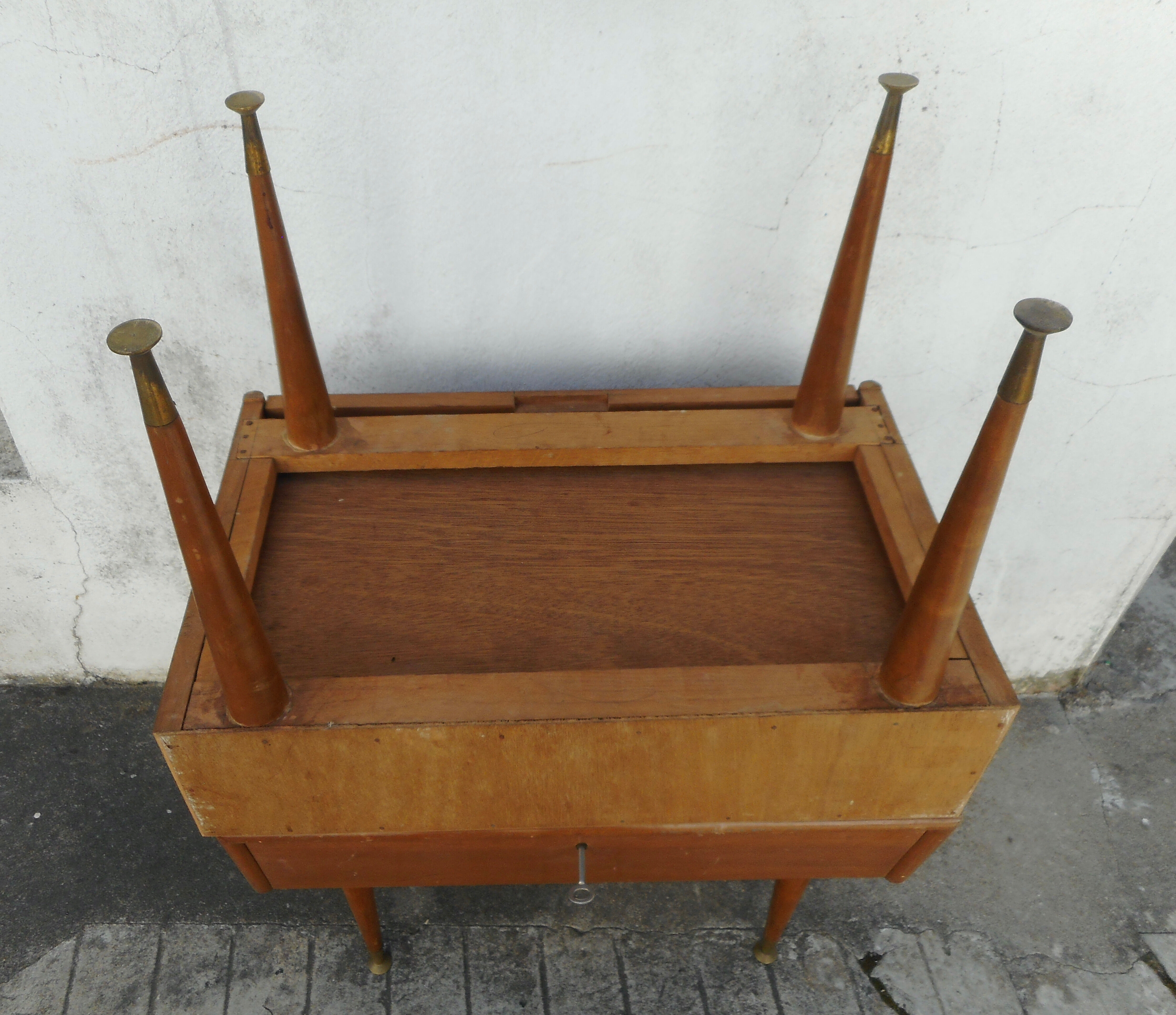 Pair of vintage bedside tables