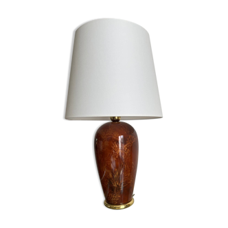 CERAMIC LIVING ROOM LAMP ODESSA MODEL FROM MAISON LE DAUPHIN