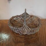 Lot of old wicker baskets