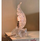 Barovier & Toso Murano Glass Leaf Lamp