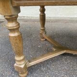 Table à manger de ferme extensible renaissance espagnol patinée 10 places