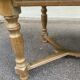 Table à manger de ferme extensible renaissance espagnol patinée 10 places