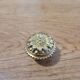 6 Louis XVI polished brass furniture knobs