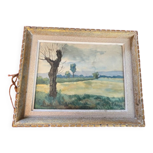 Tableau Peinture Originale aquarelle,