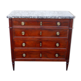 Mahogany 18th century Dresser Louis XVI by Jean Popsek