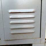 Metal cloakroom cabinet