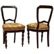 Vintage Mahogany Chairs, 1930s, Set of 4