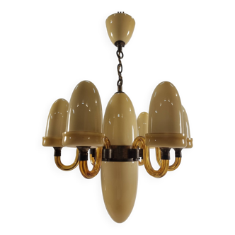 Art deco Ceiling Lamp, 1940s