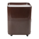 Brown Componibilli by Anna Castelli Ferrieri for Kartell