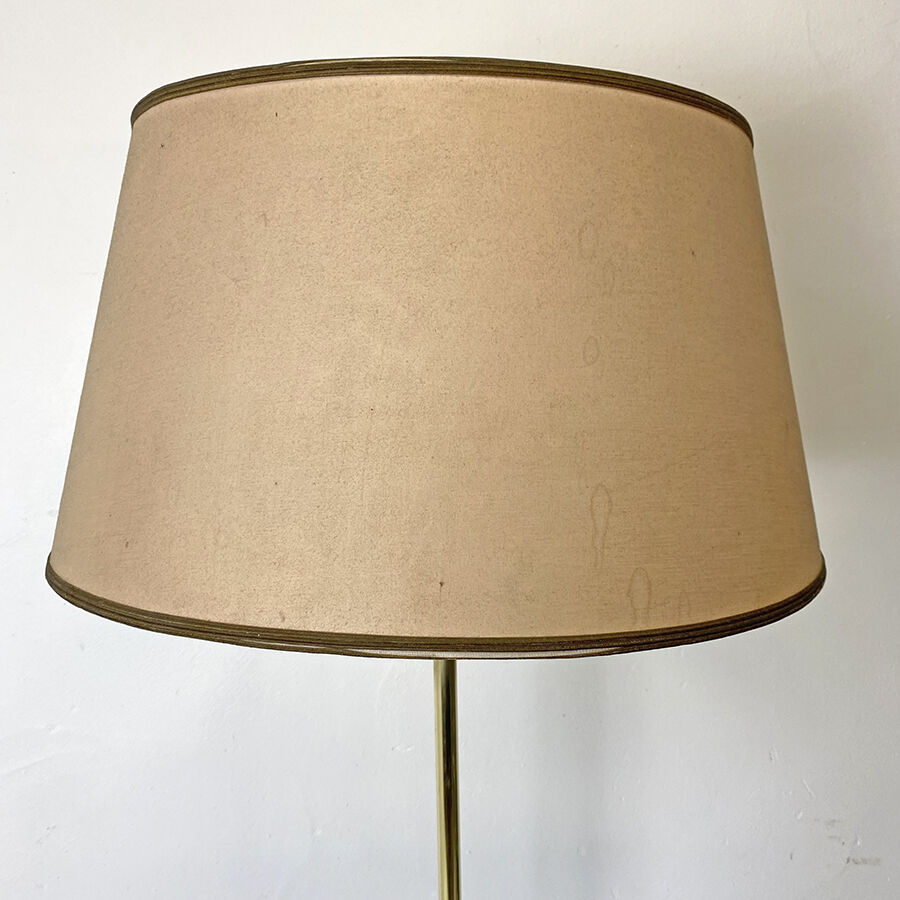 Lampadaire en laiton vintage 1930