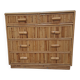Rattan chest of drawers