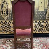 Set of 6 Renaissance - Louis XIII chairs in oak