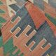 6x10 Decorative Rug, Soft Vintage Kilim Rug, Mint Green Area Kilim Rug,