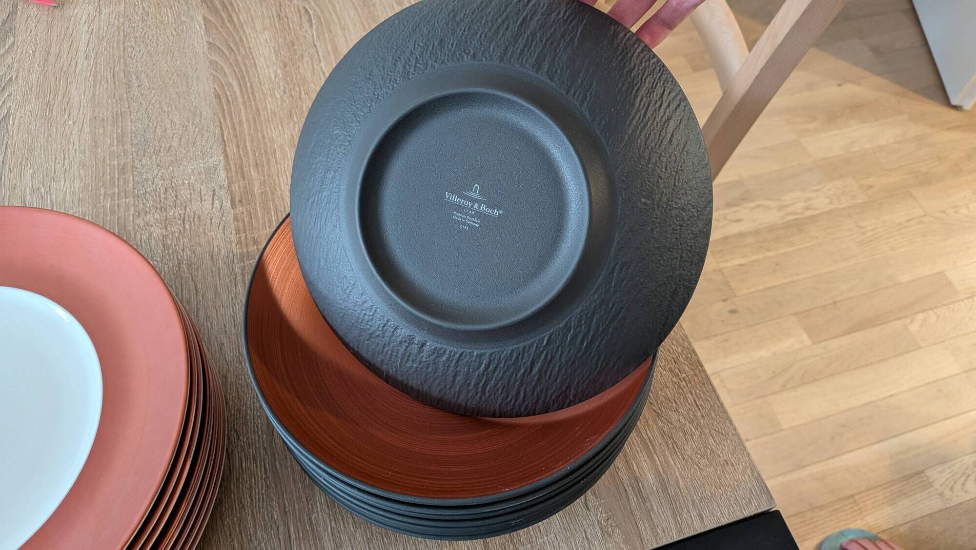 Large plate Villeroy & Boch collection Manufacture Glow