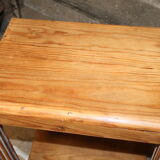 Patinated side table