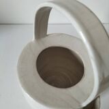 Raku style teapot