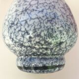 Thick ceramic vase in art deco style