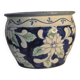 Blue flowerpot