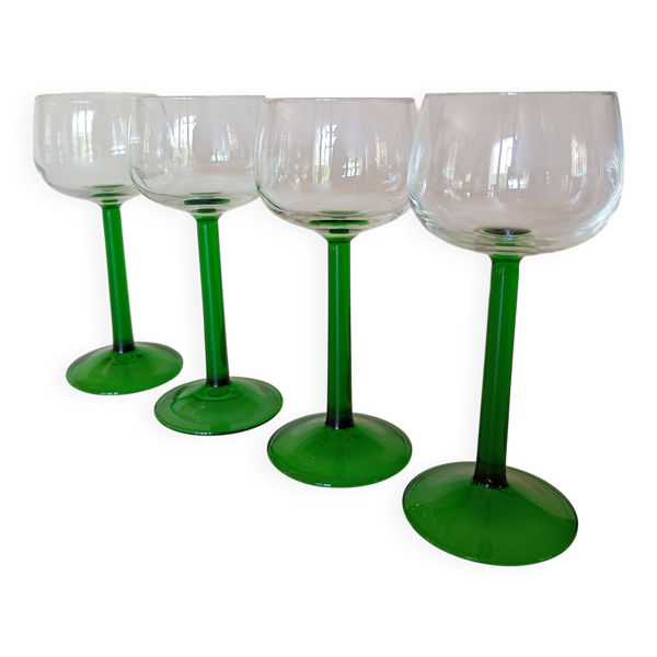 Verres à vin d'Alsace