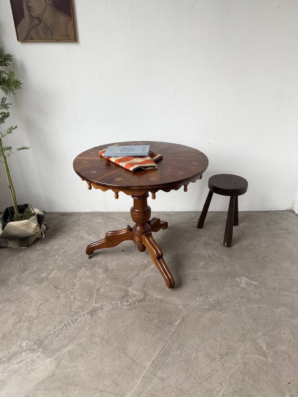 Biedermeier console or side table, 19th century.