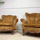 Paire de fauteuils baroque