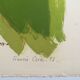 Francis CERA, Abstract Composition, 1971. Original silkscreen print signed