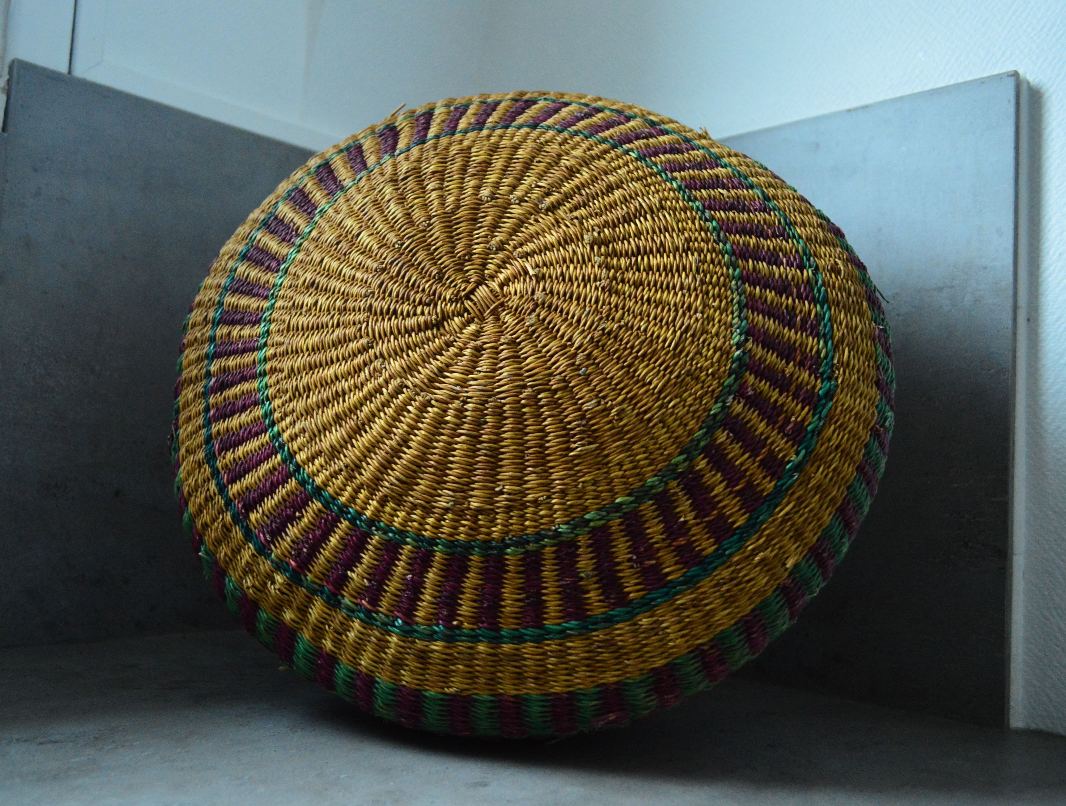 Old African bolga basket