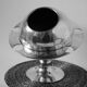 Champagne bucket Sptounik France Silver metal 1940