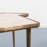 Modern Italian sculptural side table from the 1960s